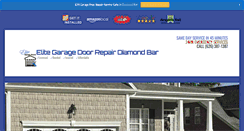 Desktop Screenshot of garagedoorrepairdiamondbar.us